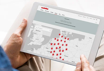 nobilia retailer search
